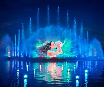 NEW Disney Cascade of Lights